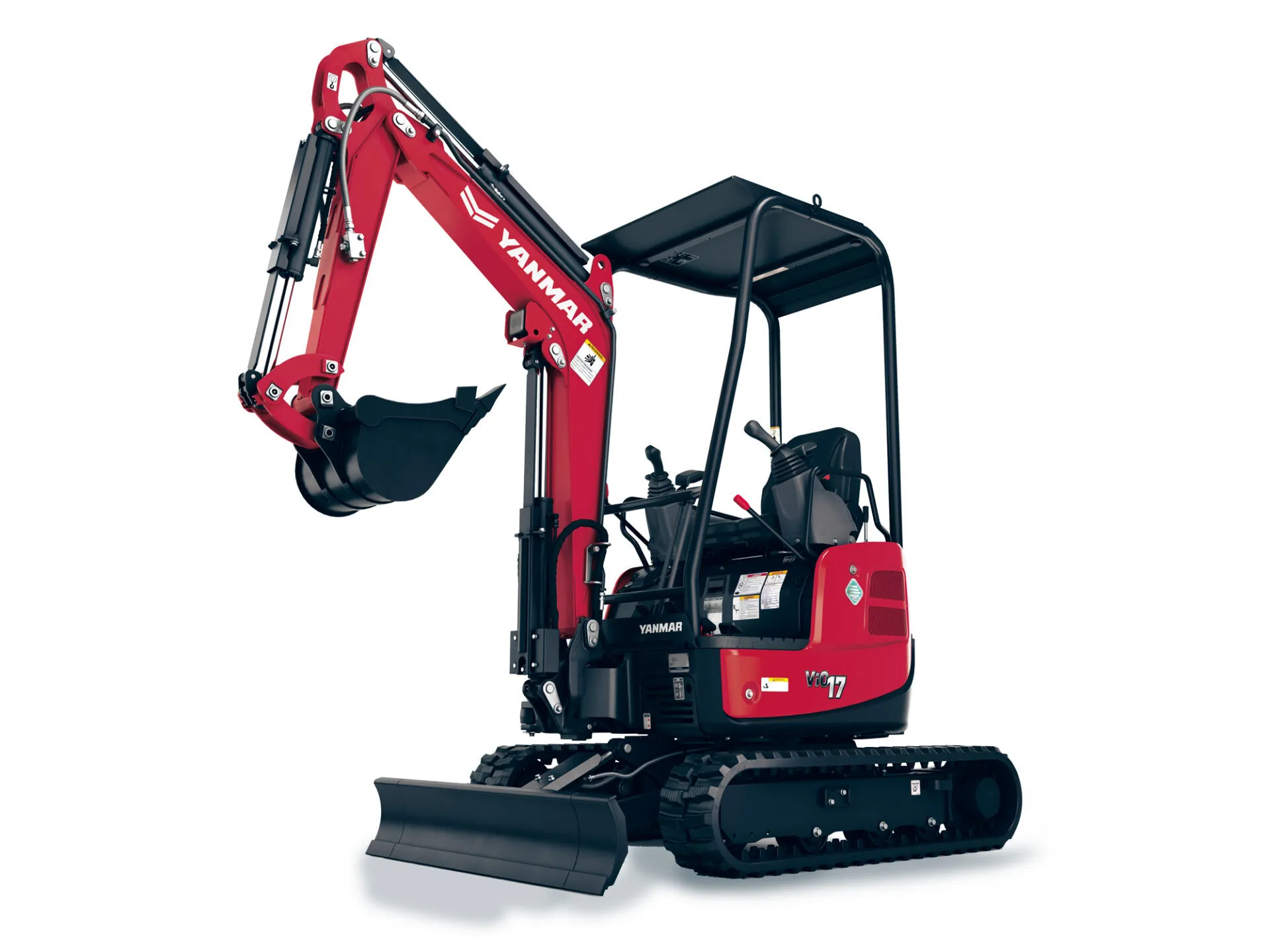 1.7T Mini Excavator - Zero Swing Yanmar ViO17- The Mighty Mini 