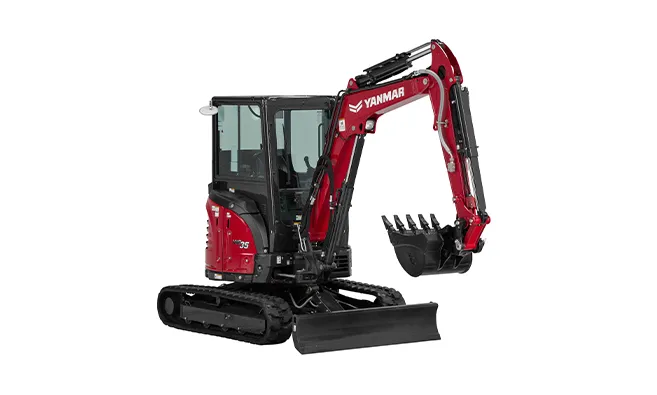 3.5T Mini Excavator - Zero Swing Yanmar ViO35-7- The Pocket Powerhouse