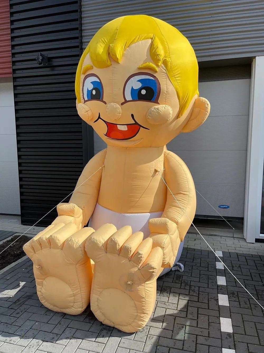 Opblaas Baby Cartoon