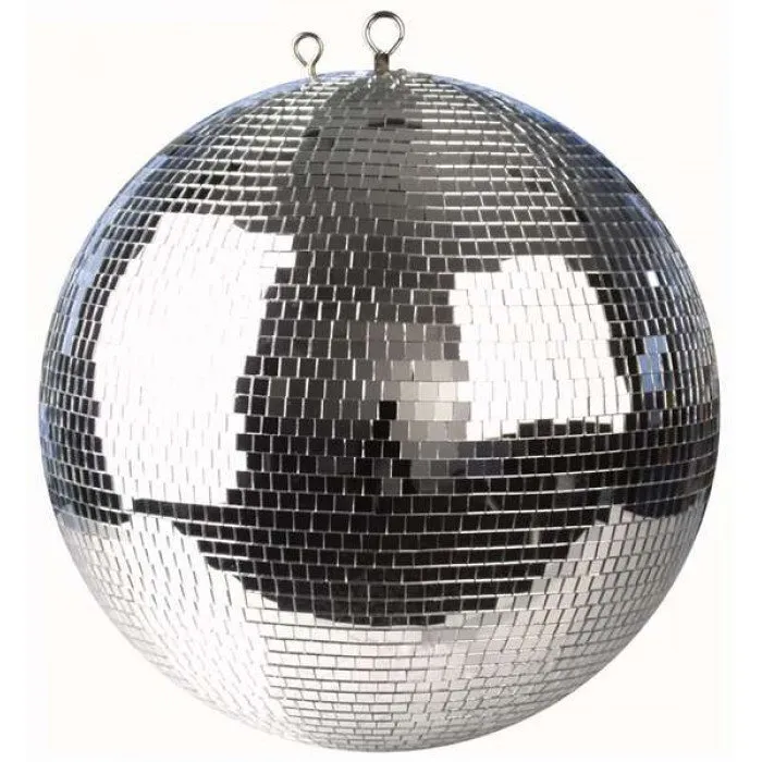 Spiegelbol 40cm incl. motor en RGB spot