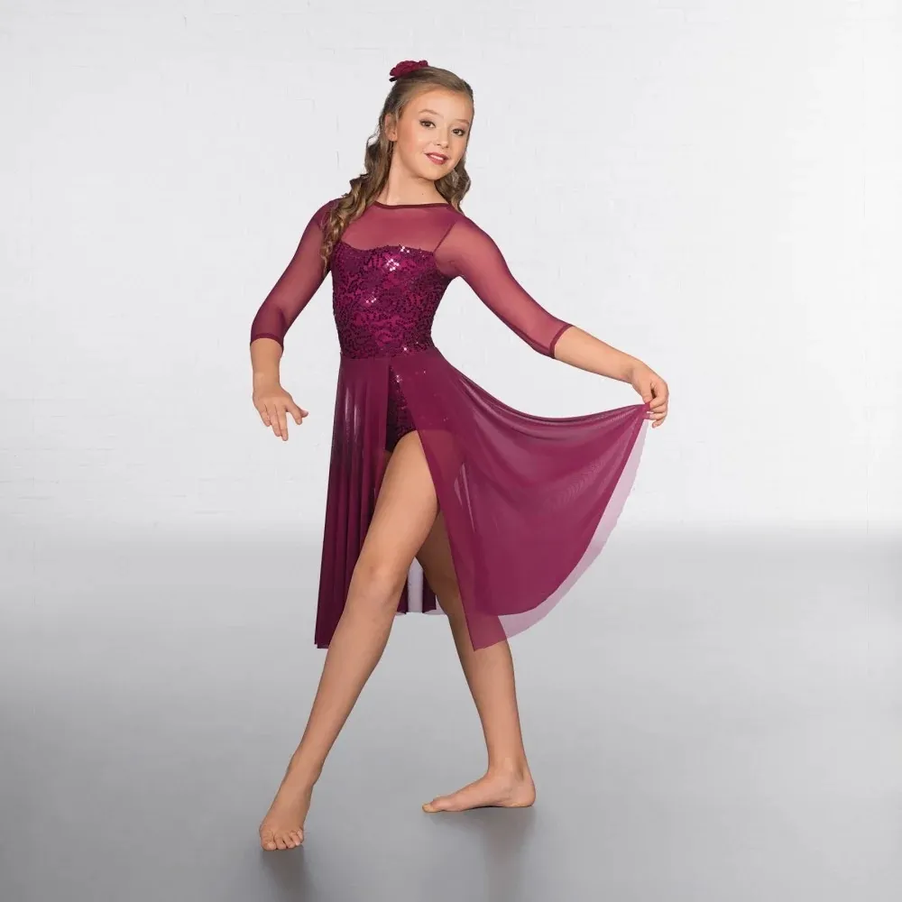 Burgundy Dress