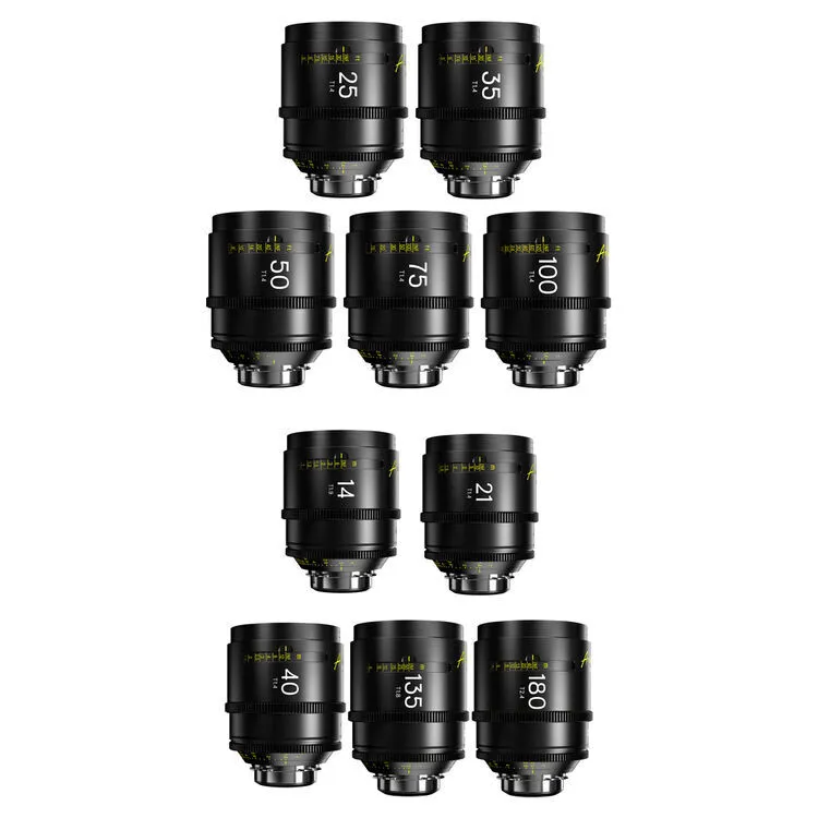 DZOFilm Arles T1.4 10 Lens Bundle (PL Mount)