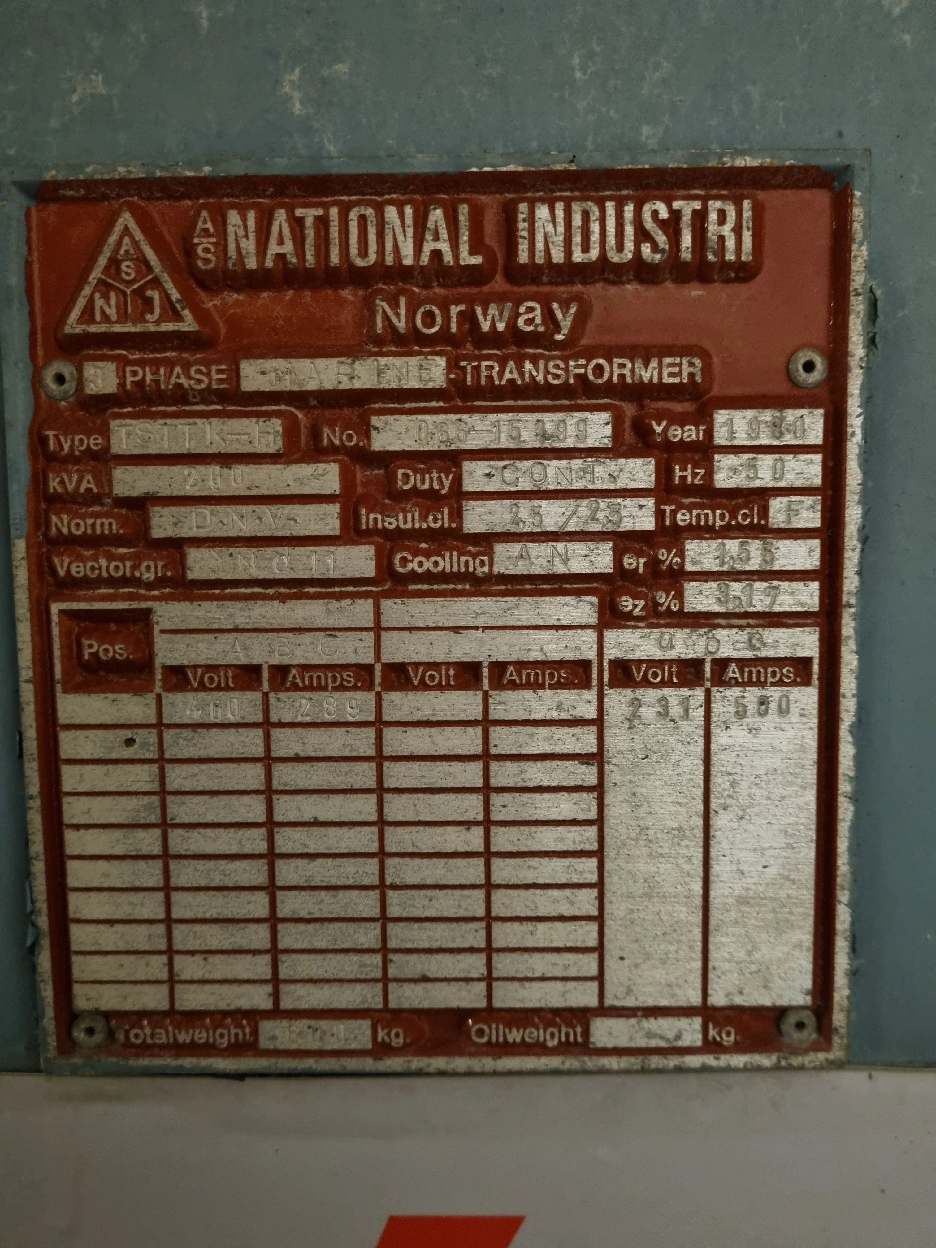 Trafo 200 Kva