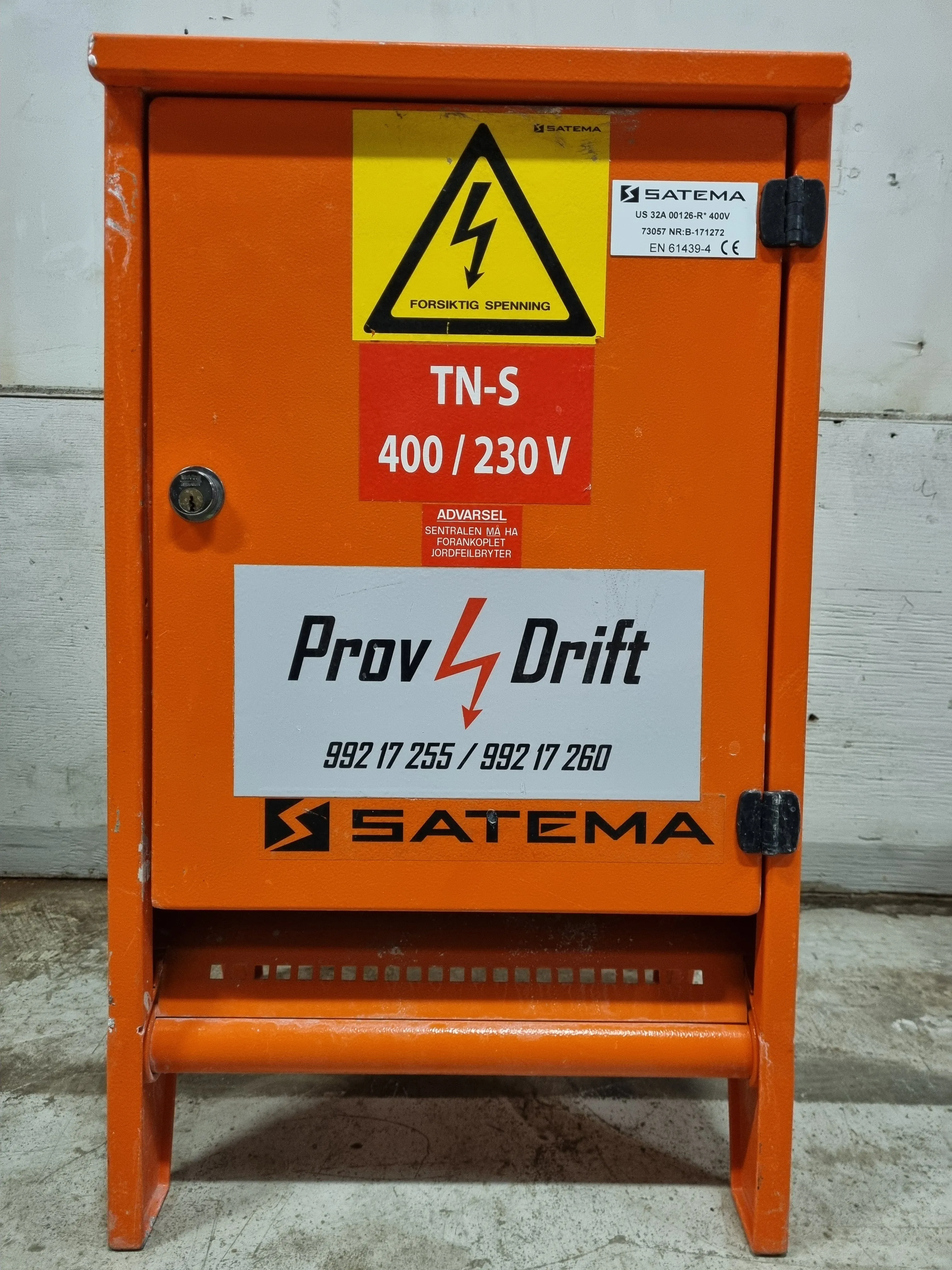 Undersentral 32A 400V