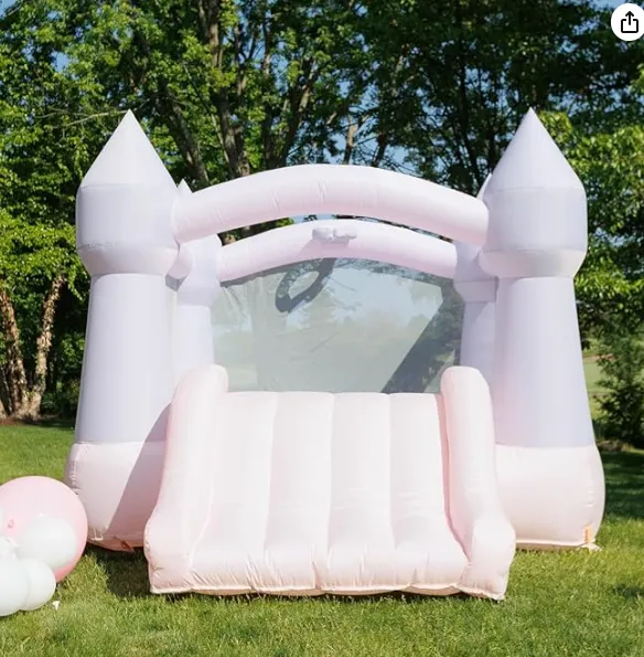 Pink Toddler Bounce Castle