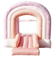 Pink Rainbow Toddler Bouncer