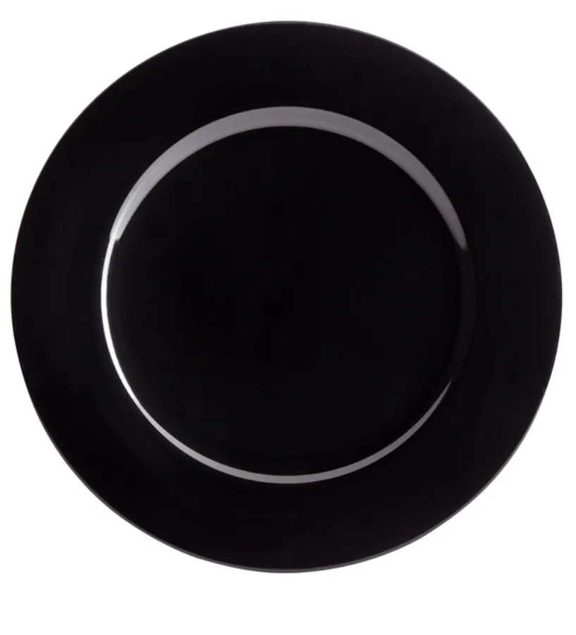 13" Black Charger 