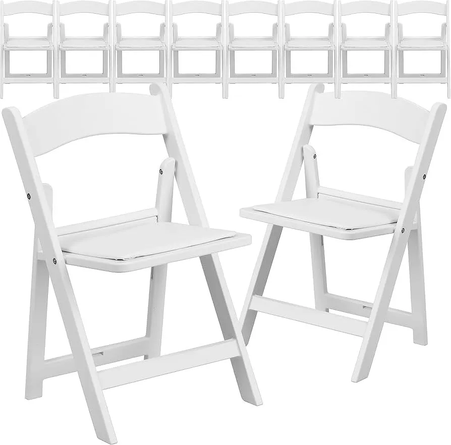 Children's premium White Padded Chair