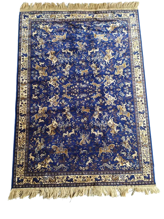 Dark Blue Moroccan Rug