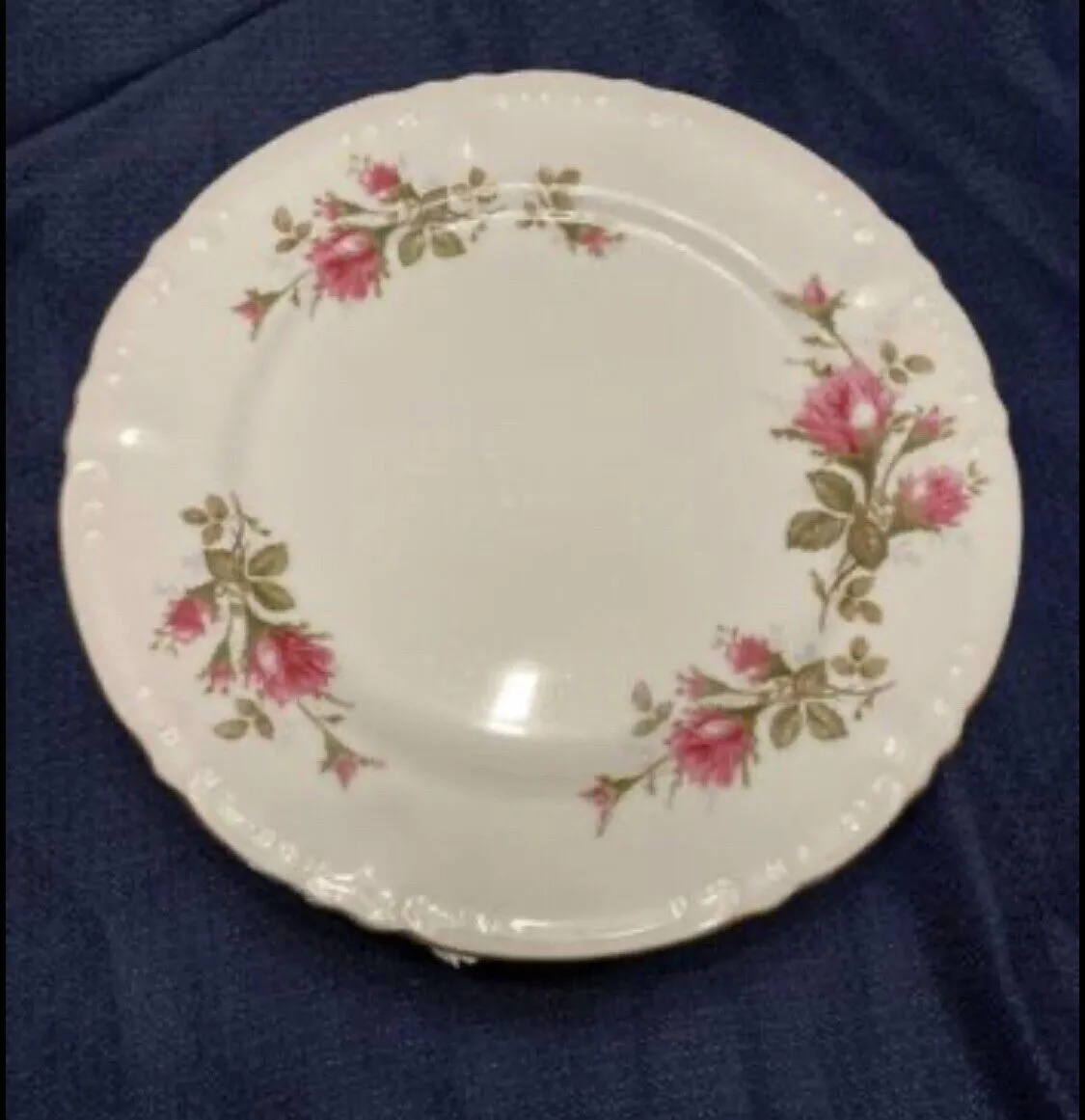 Royal Rose Dessert Plate