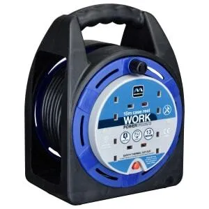 15m 13a 4 socket reel 