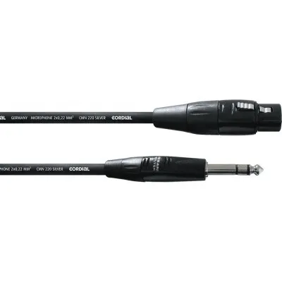 Balanced XLR to Jack Cable 1.5m Stereo