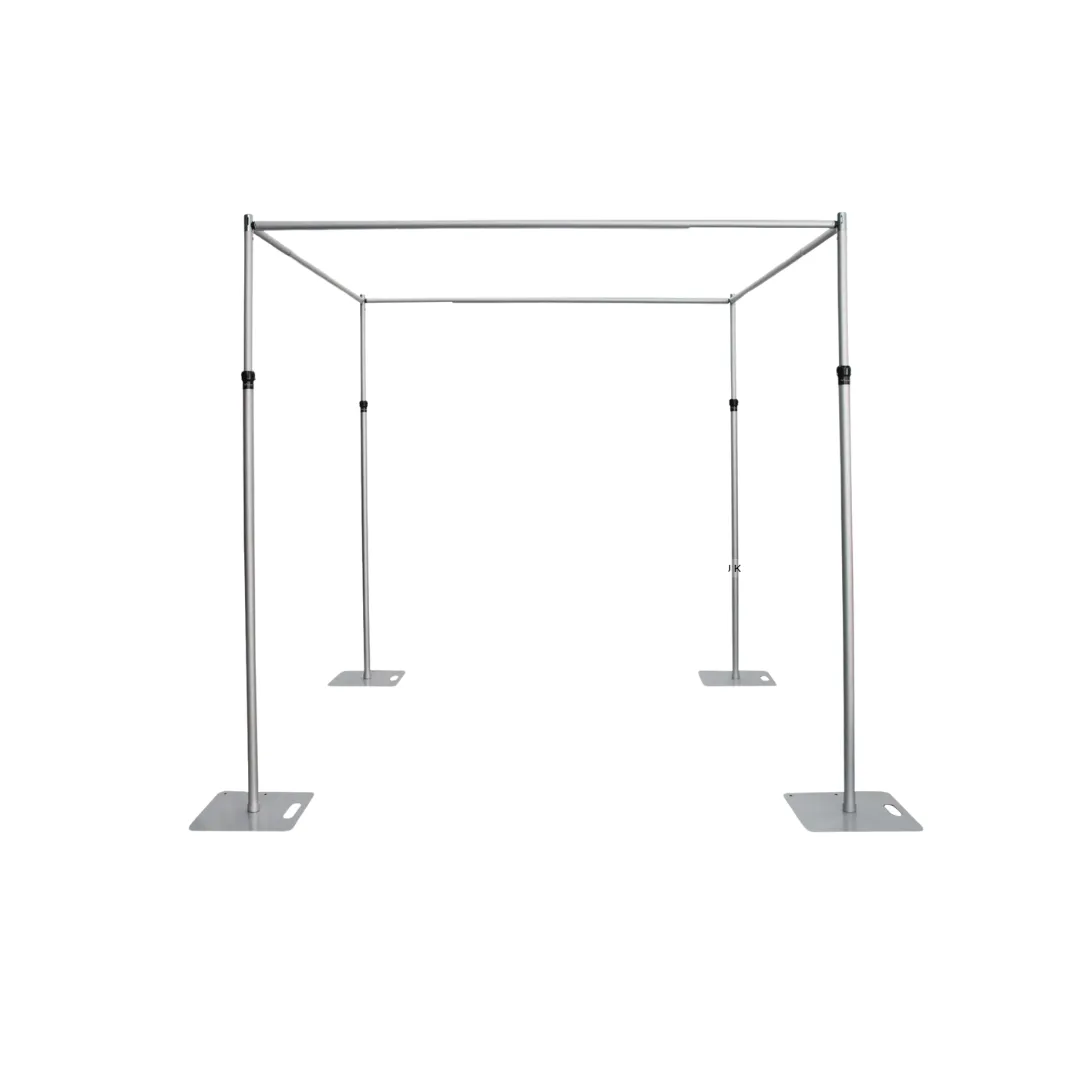 Heavy Duty Telescopic Adjustable Booth System for Wedding Mandaps, Tents, Chuppah, Exhibitions, photography
