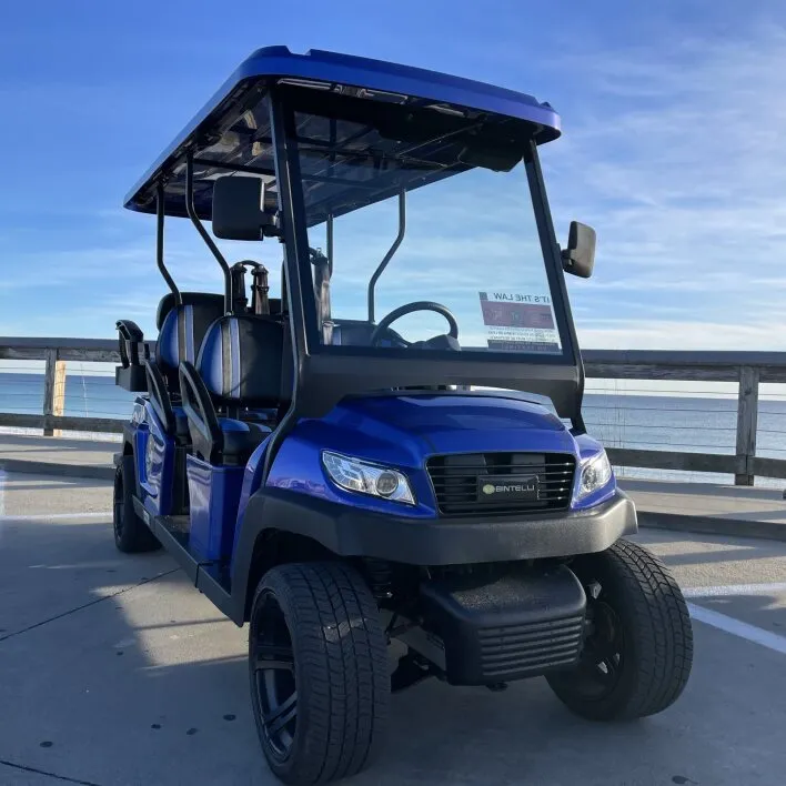 Electric 6Seat Golf Cart Rental Delivered To Destin, FL Beach Better