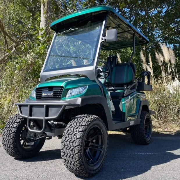 Destin, LIFTED Electric 4Seater Golf Cart Rental Package Beach