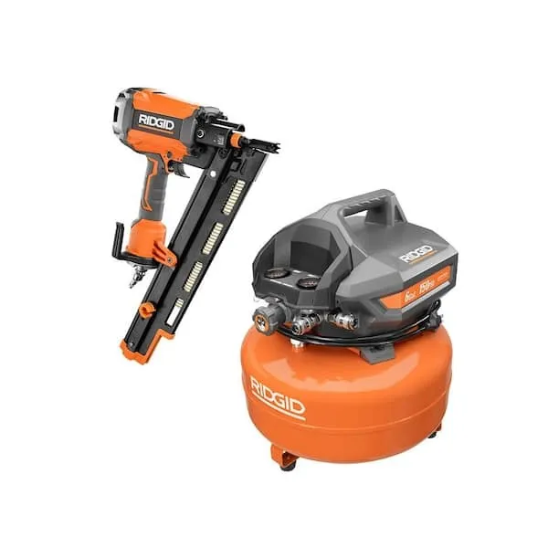 Air Compressor and Nailer