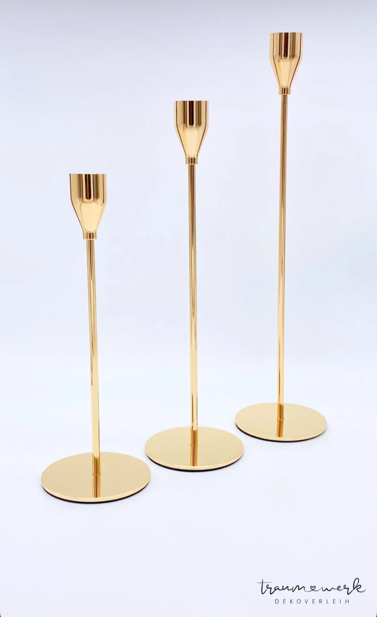 Kerzenständer Gold M