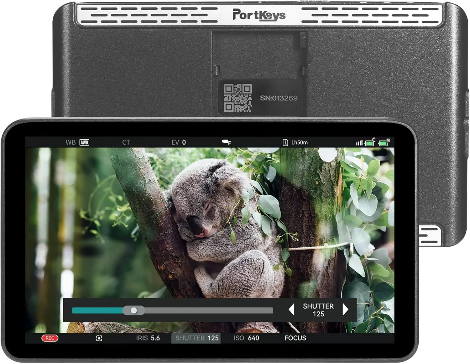 PORTKEYS LH7P 7" High-Bright Touchscreen Monitor with Wireless Control