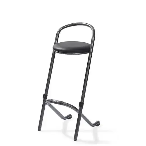 Barkruk | Stapelbaar | zwart