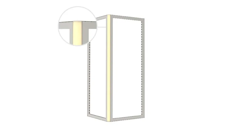 C90-corner ledline v2 (UV) A1 profil K 1984mm