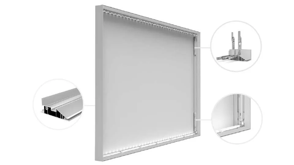 Poly-124 bright+ A1 cloison lumineuse A 2976x2480