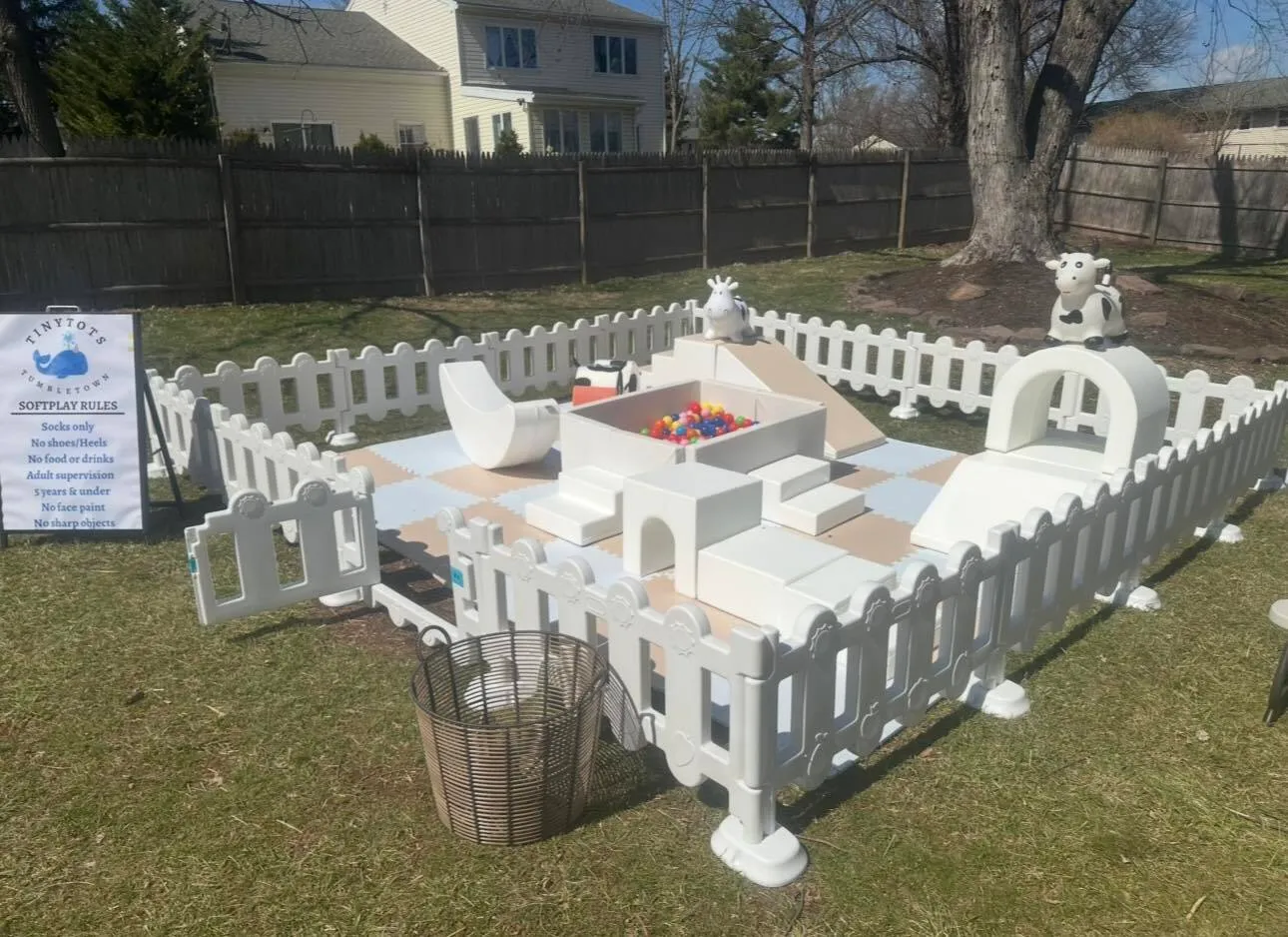 White Soft Play Set