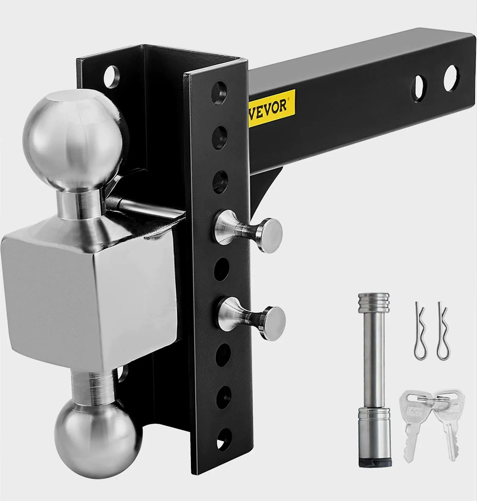 VEVOR Adjustable Trailer Hitch CC Trailer Rentals LLC