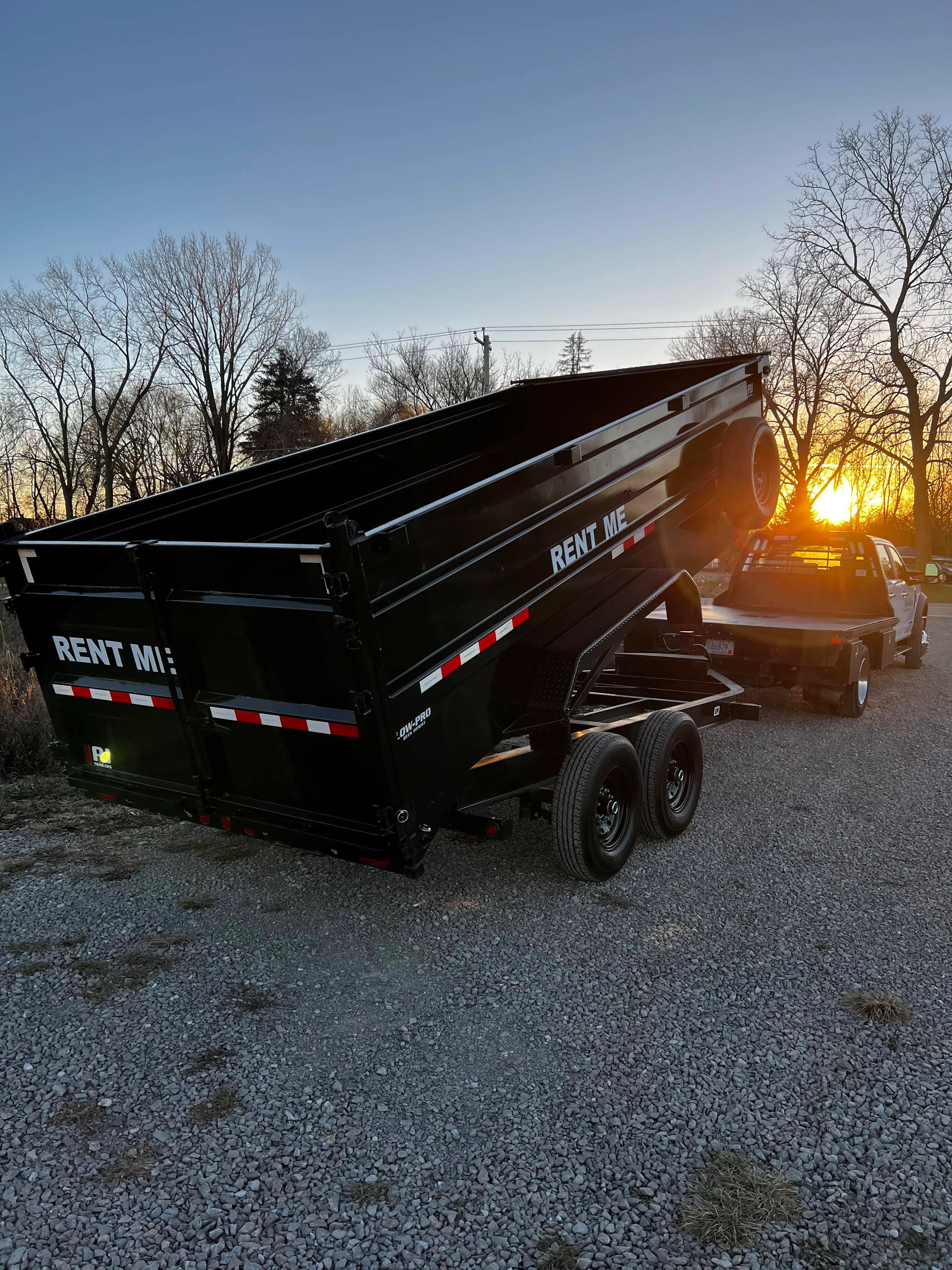 7x16 Dump trailer