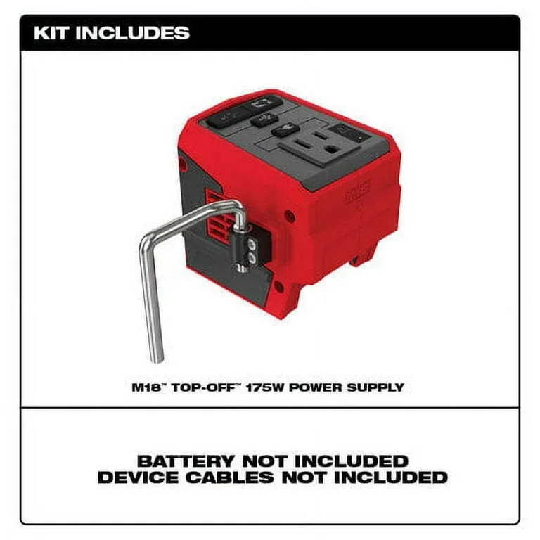 Milwaukee M18 175W Power Supply