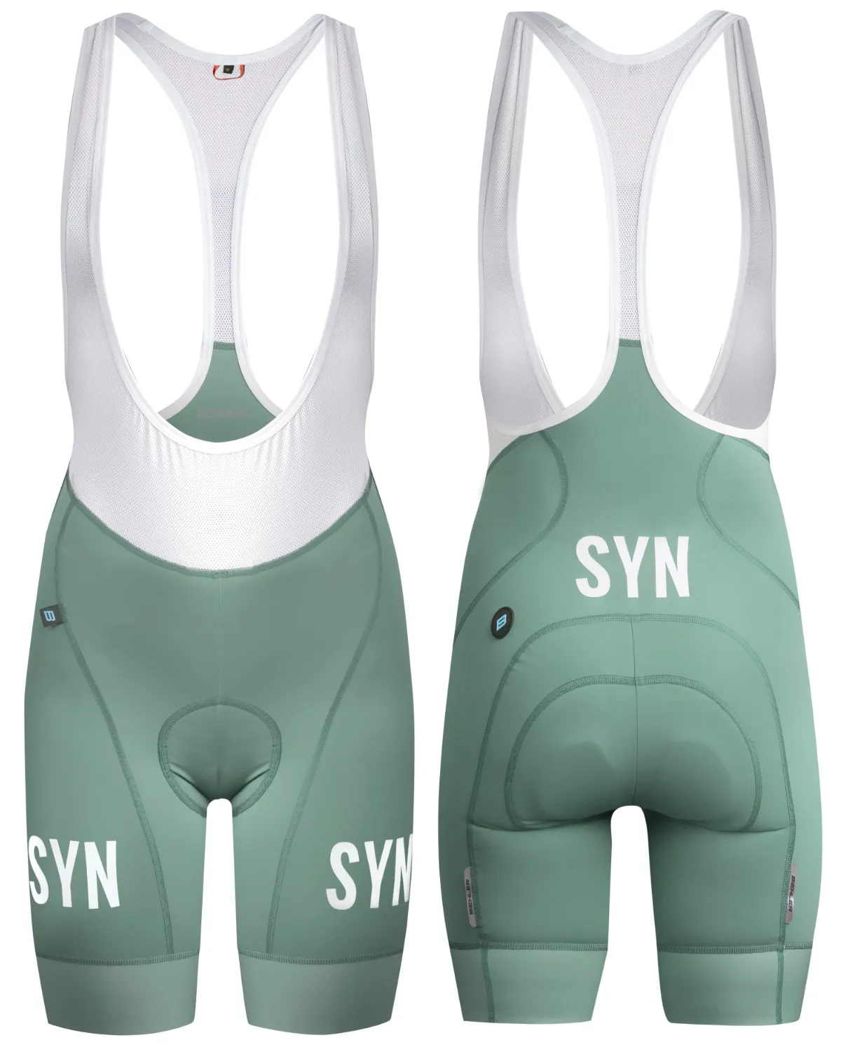 Biehler Women Syndicate Training Bibshorts Sage