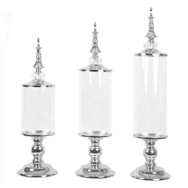 Candy Jar - Luxury Set (Silver)