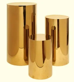 Cake Cylinder - Gloss (Gold)