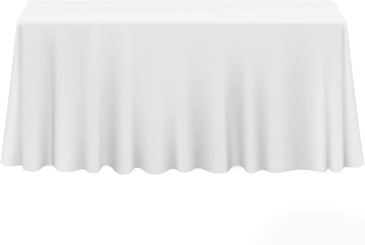 90in x 132in Linen (White)