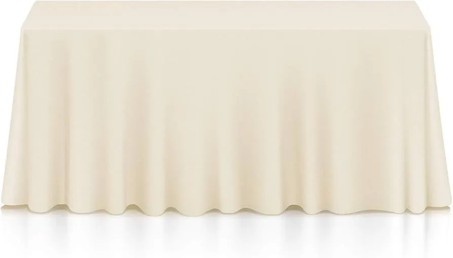 90in x 132in Linen (Ivory)