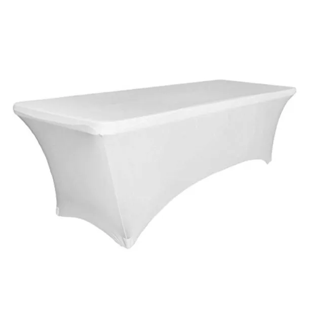 6ft Stretch Linen (White)