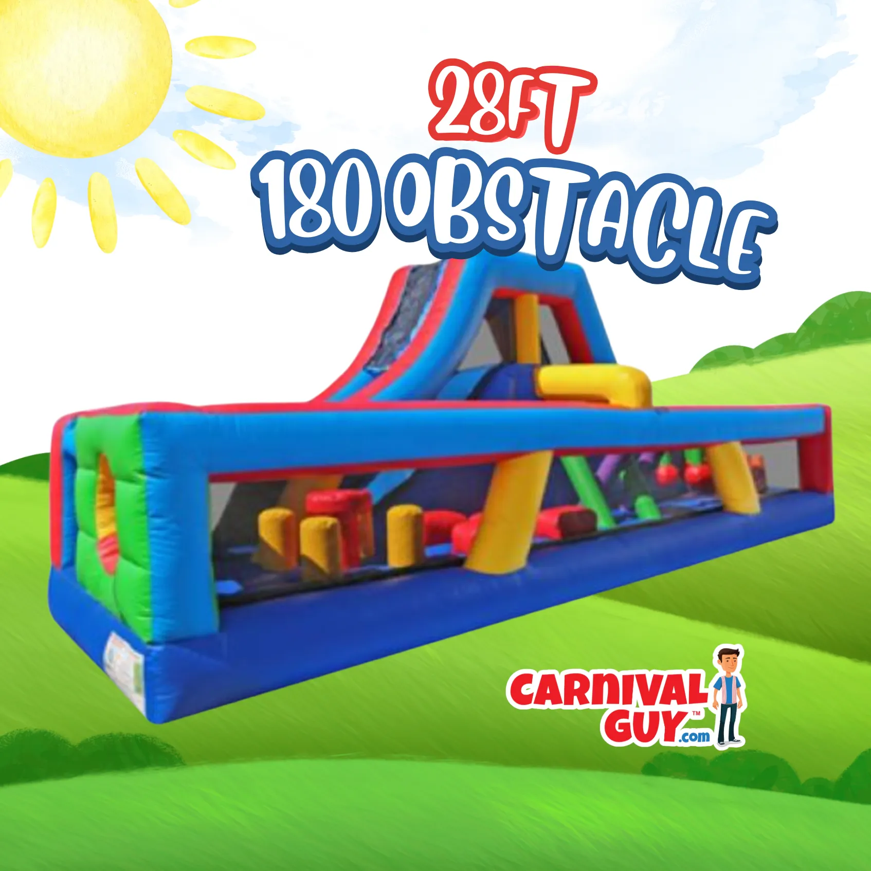 28' Obstacle 180