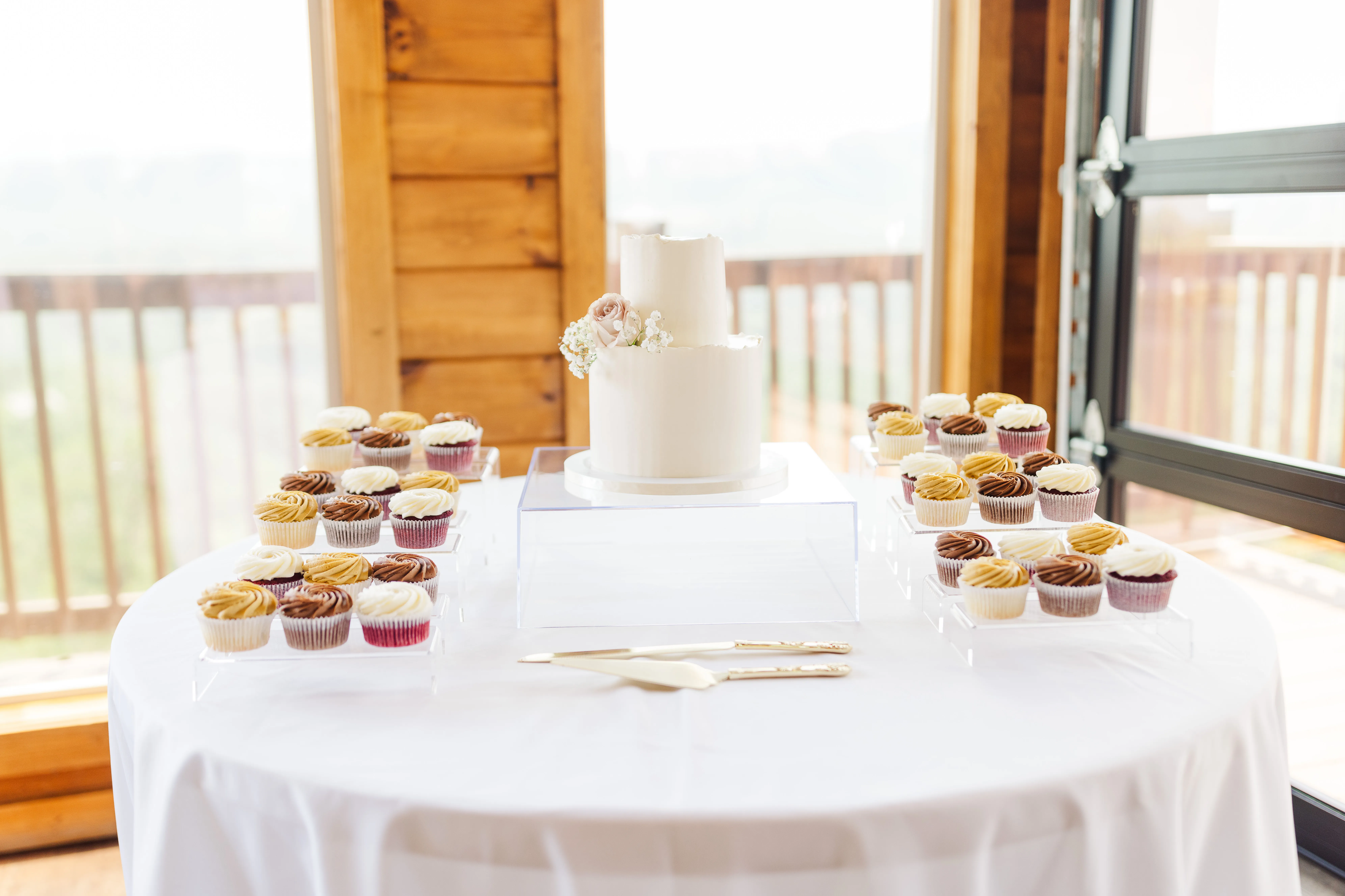 Acrylic Cake Stand 