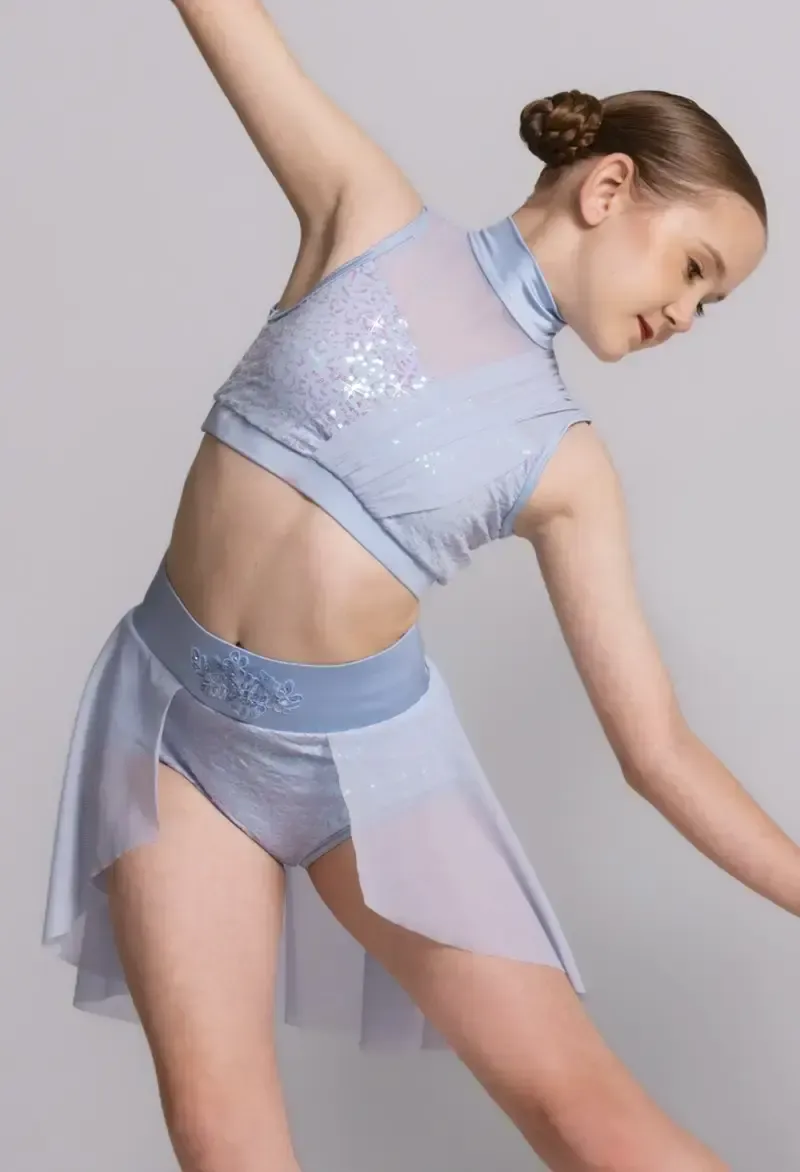 L122 - Baby Blue 2 Piece 