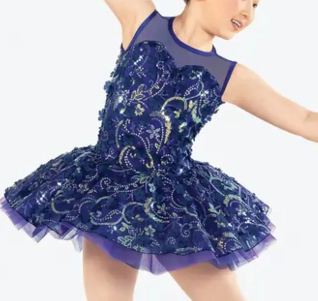 T55 - Purple Sequin Tutu Adult Sizes 