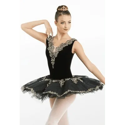 T70 - Senior Black Tutu Adult Sizes