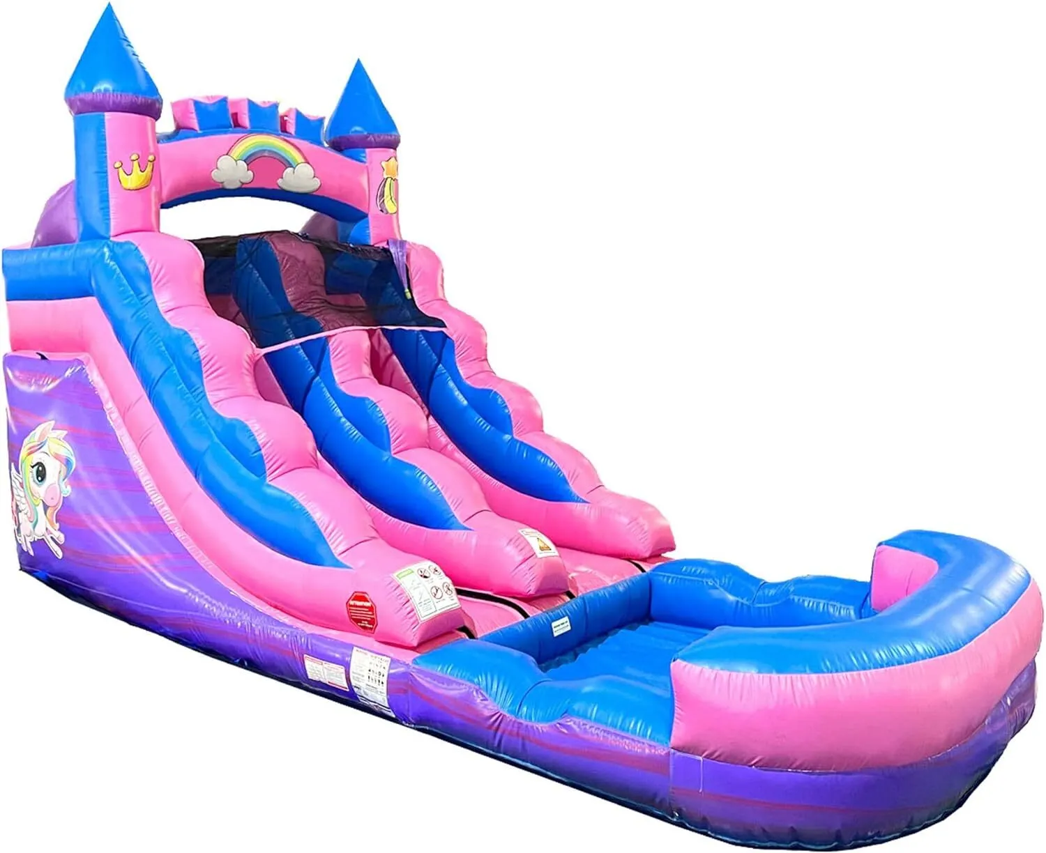 15' Unicorn Water Slide