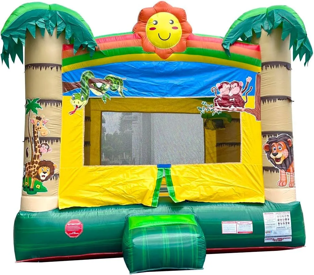 15' Jungle Bounce House
