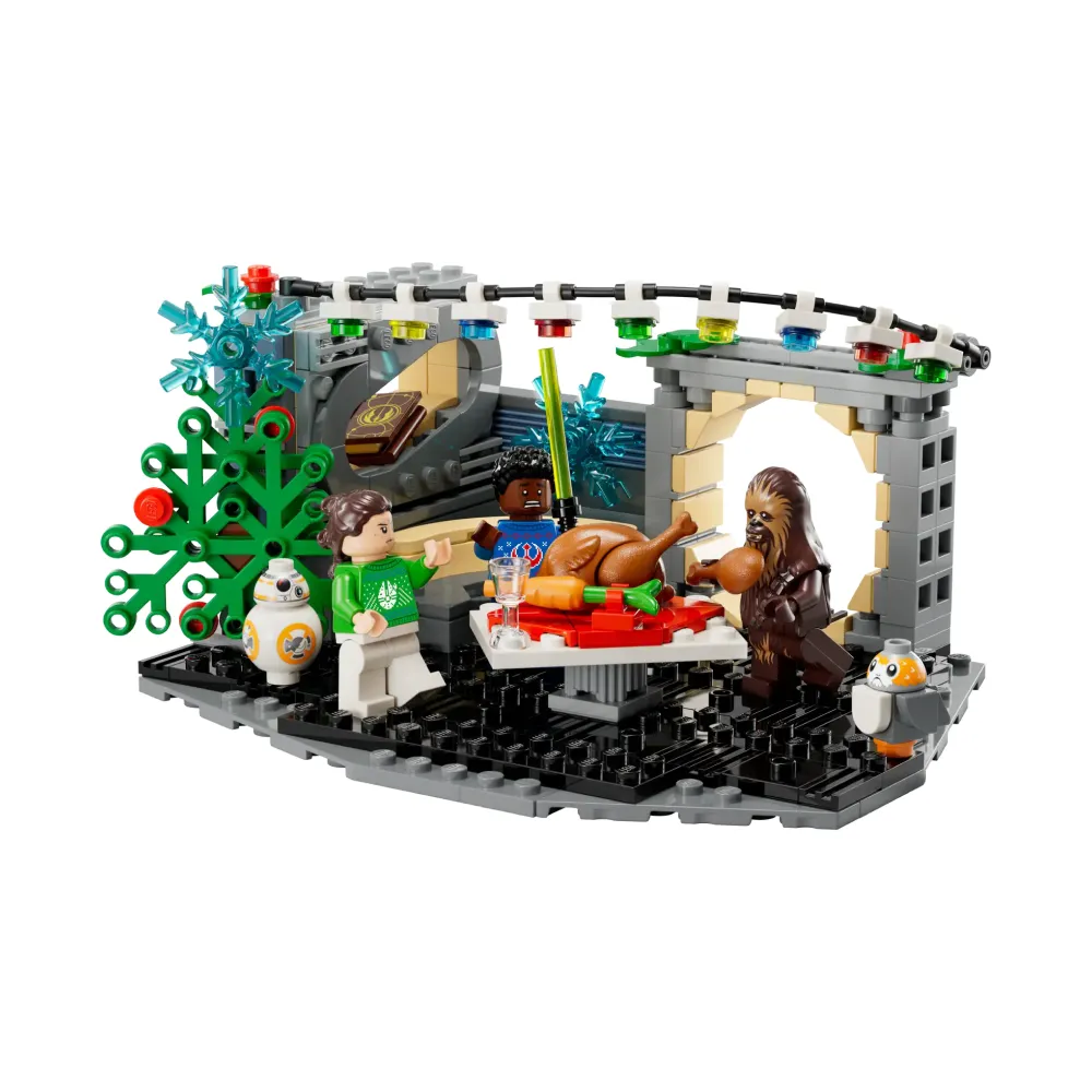 Millennium Falcon Holiday Diorama