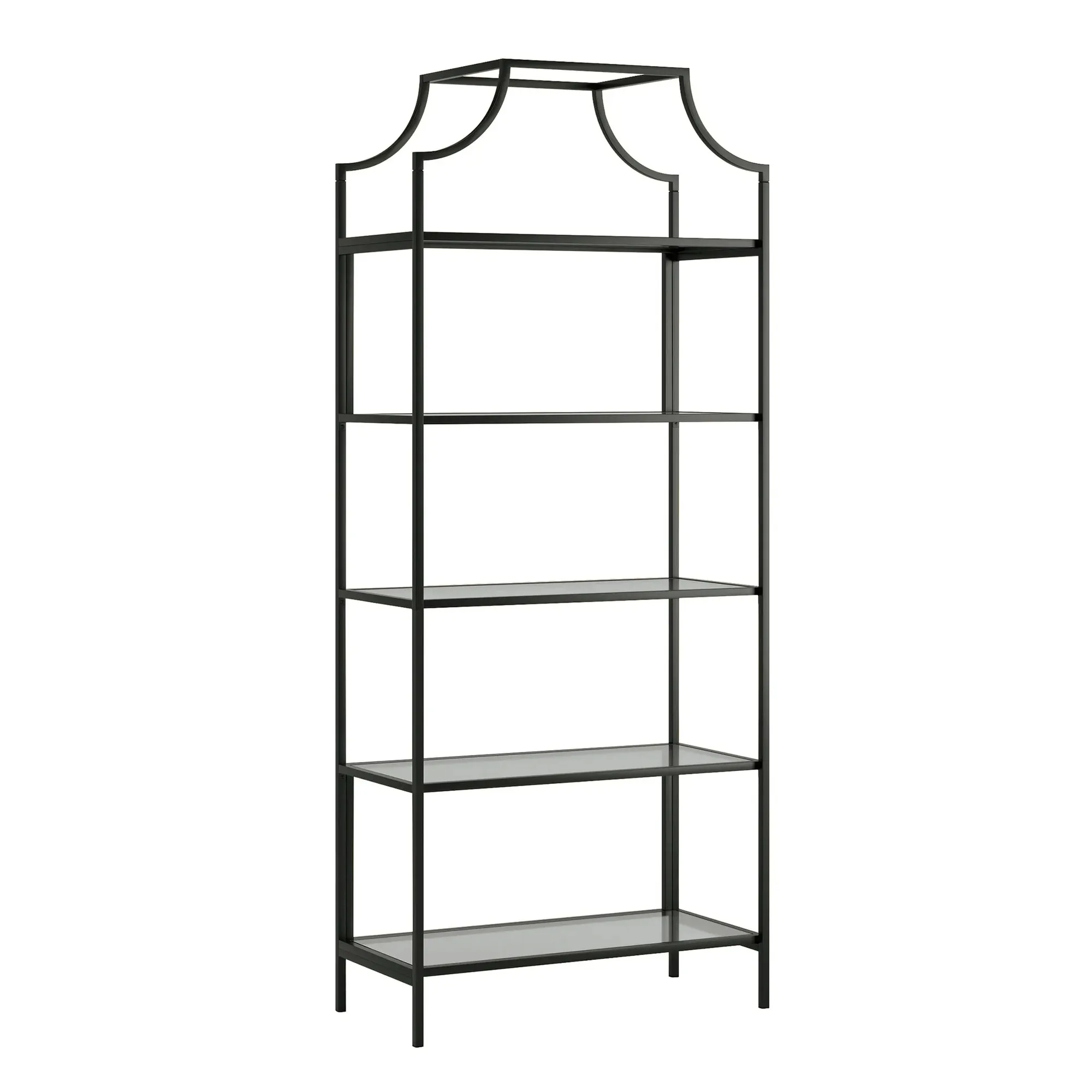 The Elo: Black Display Shelf