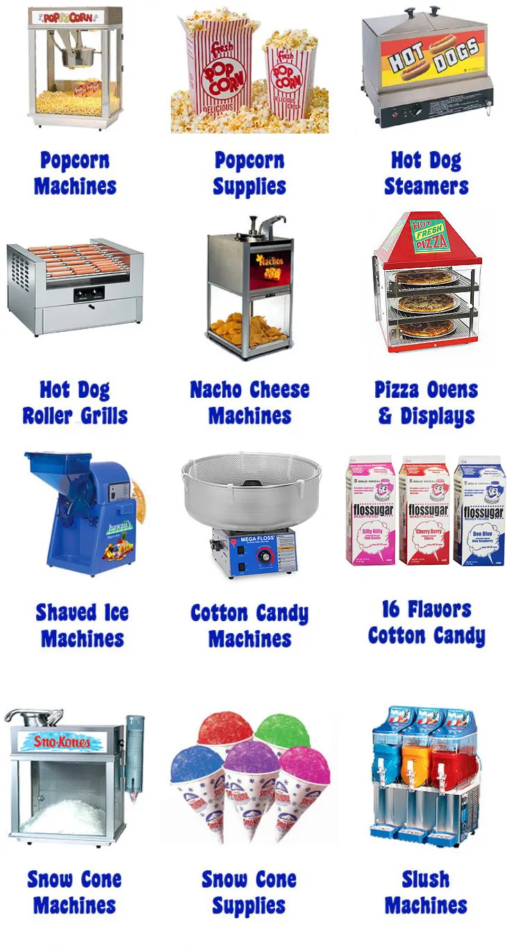 Concession Machines