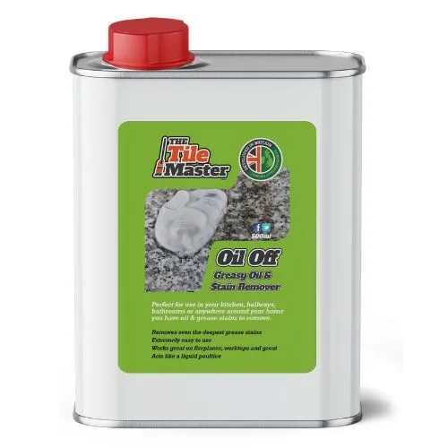 Oil stain remover