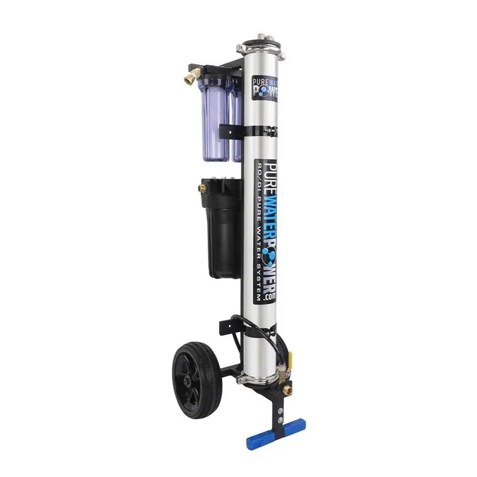 Pure water windows cleaning system