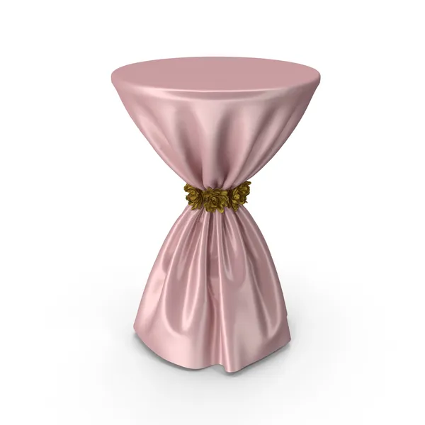 120" Pink Cocktail Table Cloth