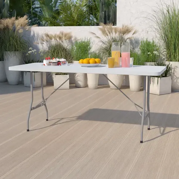 6ft Rectangle Table Rental – Durable & Versatile for Any Event