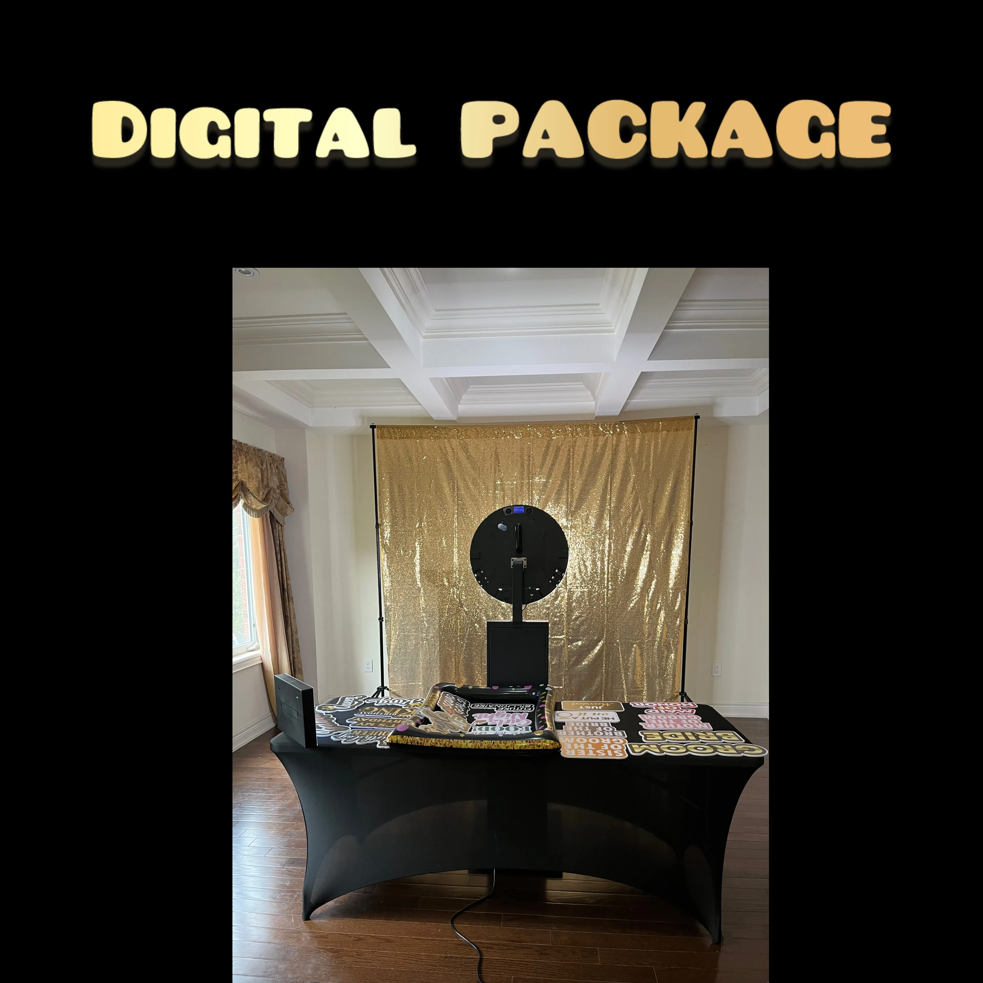 Customizable Photo Booth - Digital Package 